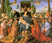 Albrecht Durer Altarpiece of the Rose Garlands oil